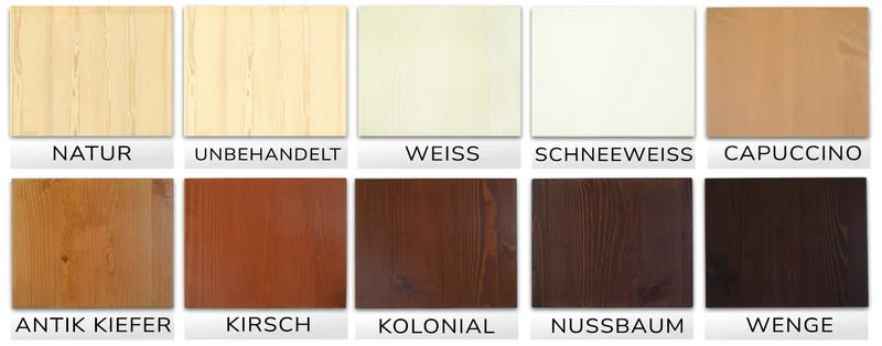 Leo TV-Lowboard Bio Kiefer Massivholz 131/151/171 – 100% nachhaltig und stilvoll