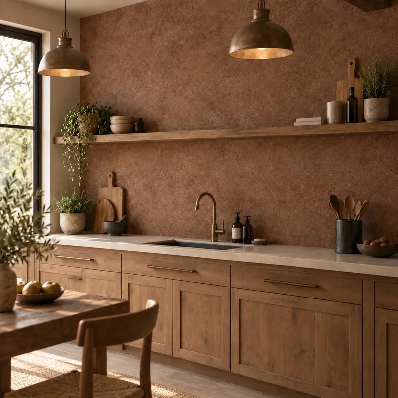 Mineral Composite Panels - Loft Rusty