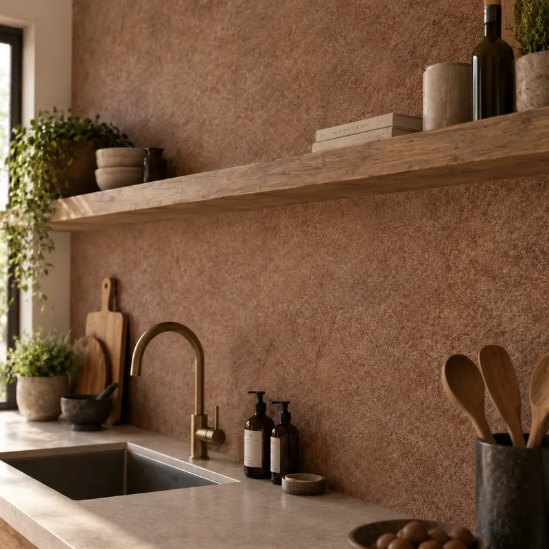 Mineral Composite Panels - Loft Rusty