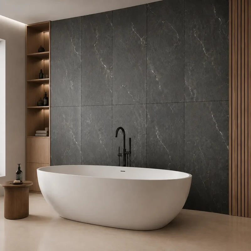 Mineral Concrete Panels - Ashen Stone