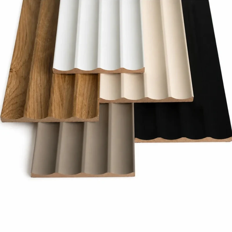 MDF Fluted Concave Wall Panels Sample