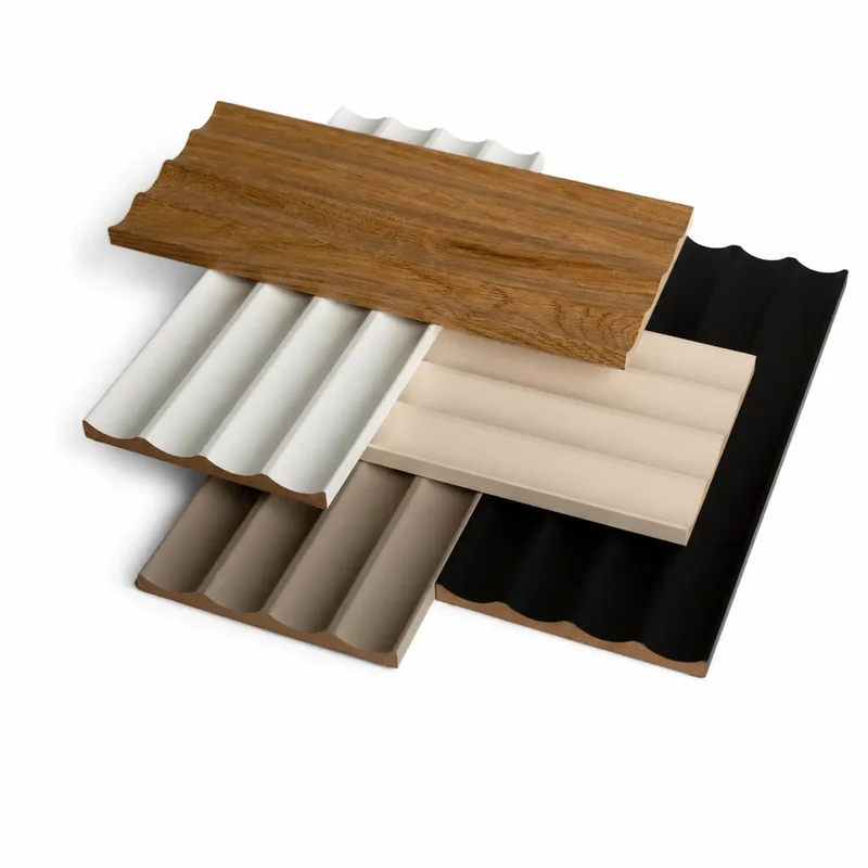 MDF Fluted Concave Wall Panels Sample