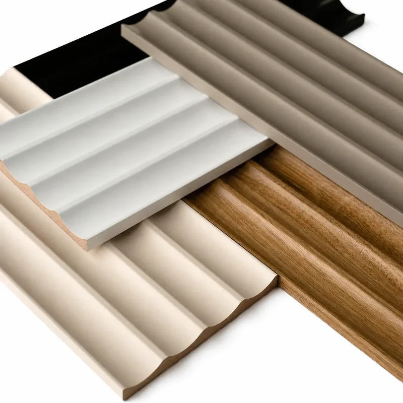 MDF Fluted Concave Wall Panels Sample