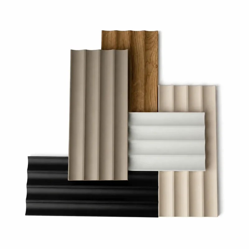 MDF Fluted Concave Wall Panels Sample