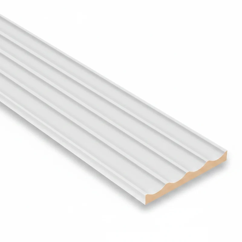 Fluted Concave Wall Panels White Matt