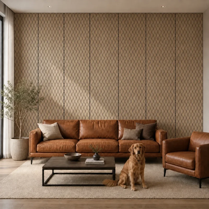GrooveCraft Milled Acoustic Wall Panels MDF - 17