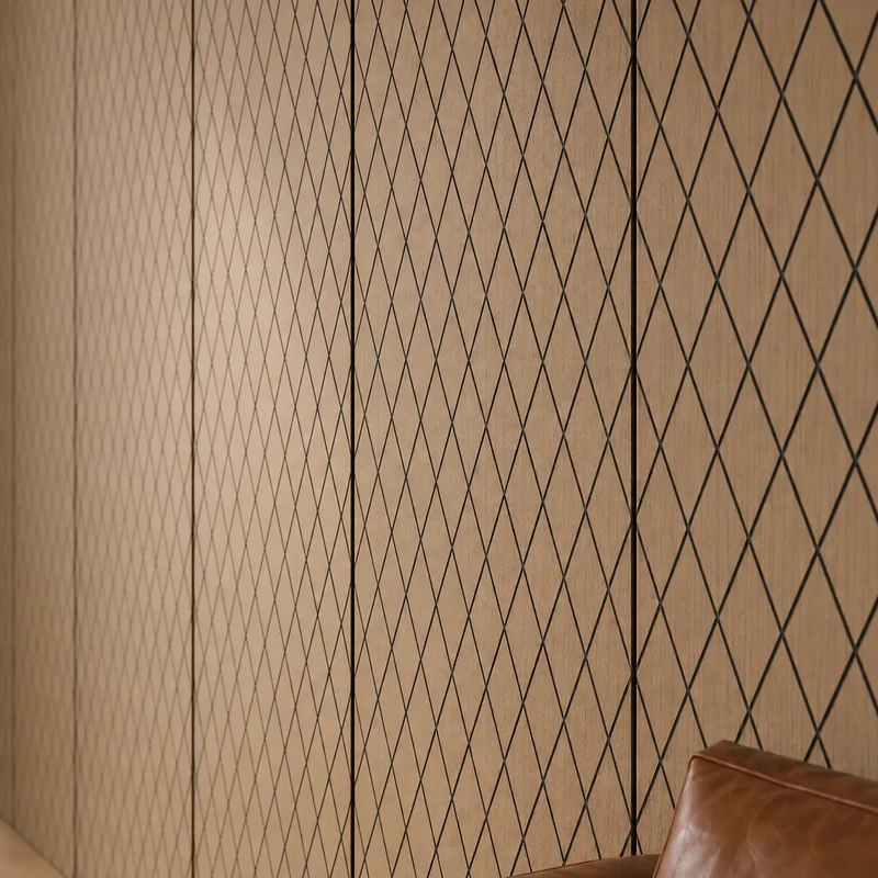 GrooveCraft Milled Acoustic Wall Panels MDF - 17