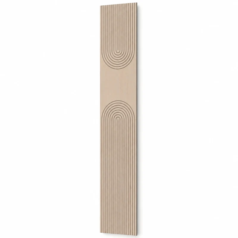 GrooveCraft Milled Acoustic Wall Panels MDF - 16