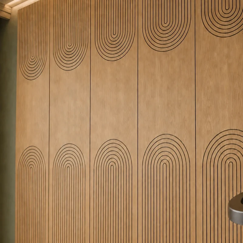 GrooveCraft Milled Acoustic Wall Panels MDF - 16