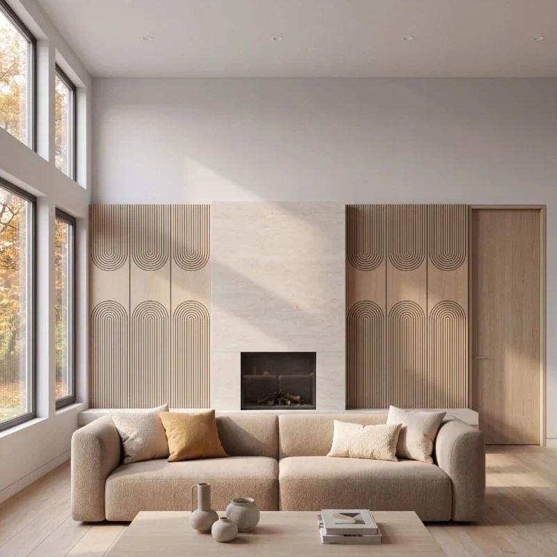 GrooveCraft Milled Acoustic Wall Panels MDF - 16