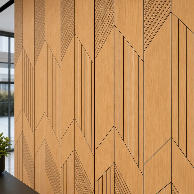 GrooveCraft Milled Acoustic Wall Panels MDF - 15