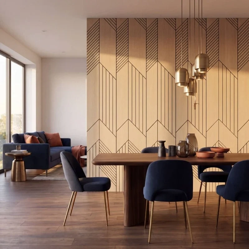 GrooveCraft Milled Acoustic Wall Panels MDF - 15