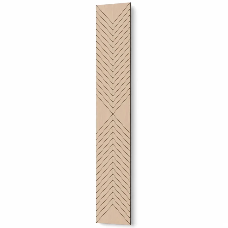 GrooveCraft Milled Acoustic Wall Panels MDF - 14