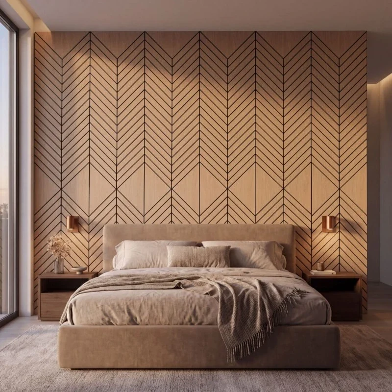 GrooveCraft Milled Acoustic Wall Panels MDF - 14