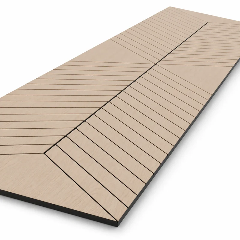 GrooveCraft Milled Acoustic Wall Panels MDF - 14
