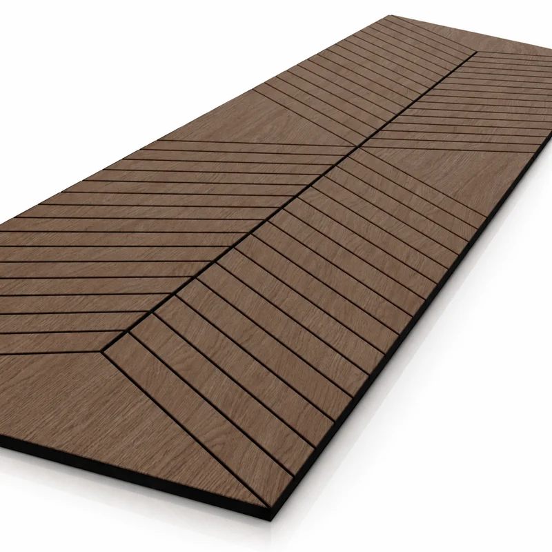GrooveCraft Milled Acoustic Wall Panels MDF - 14