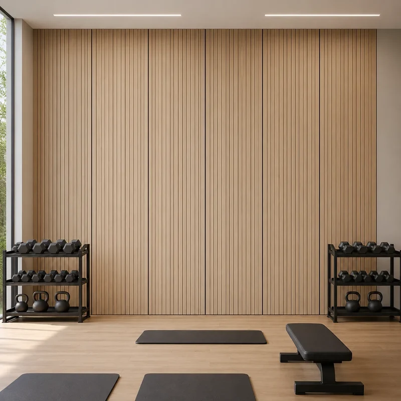 GrooveCraft Milled Acoustic Wall Panels MDF - 13