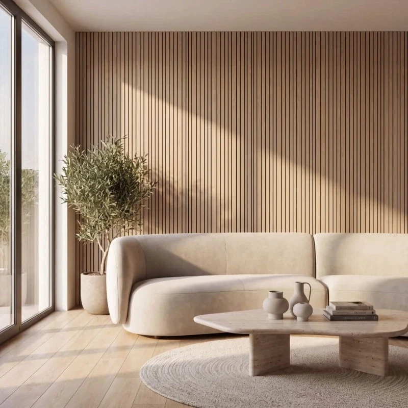 GrooveCraft Milled Acoustic Wall Panels MDF - 13