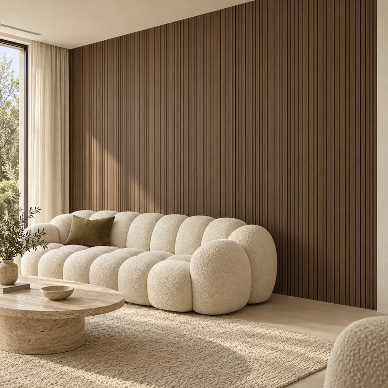 GrooveCraft Milled Acoustic Wall Panels MDF - 13