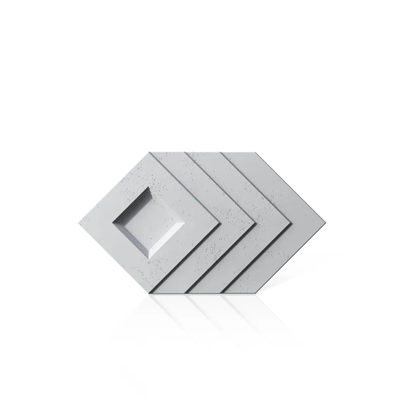 3D Concrete Wall Panels SHADOW