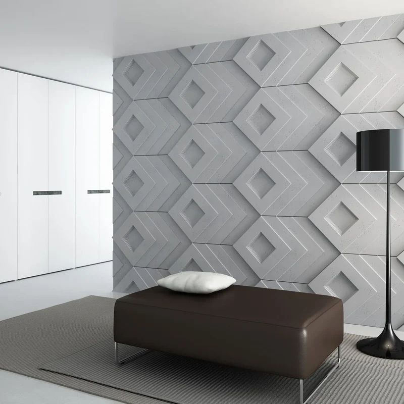 3D Concrete Wall Panels SHADOW
