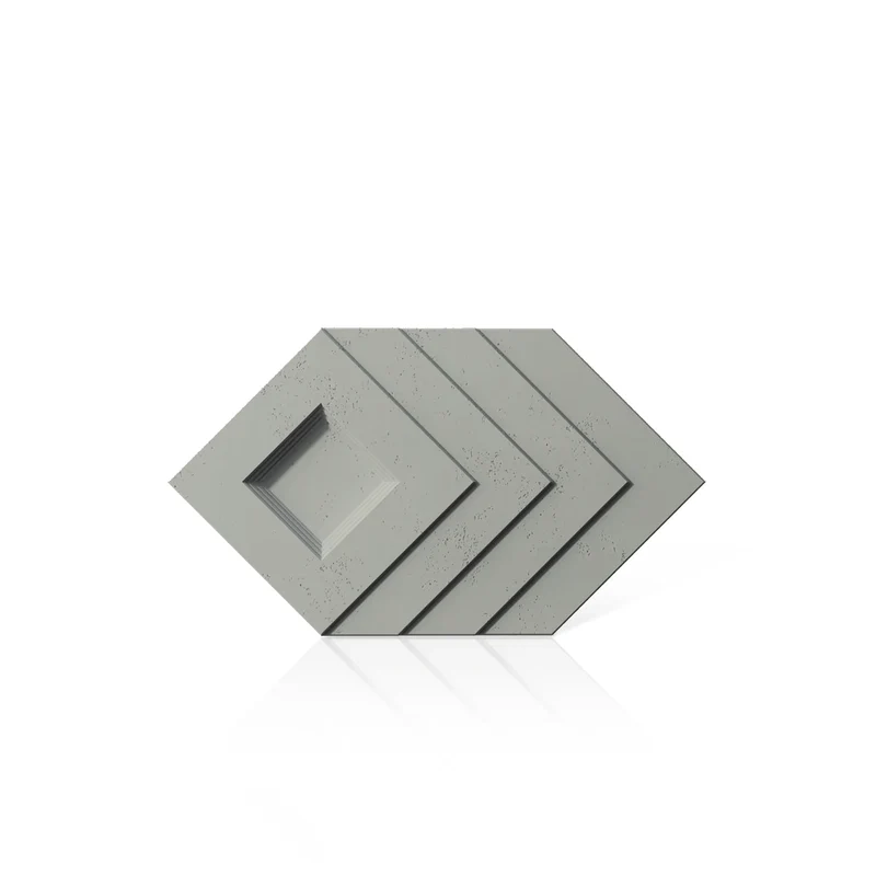 3D Concrete Wall Panels SHADOW