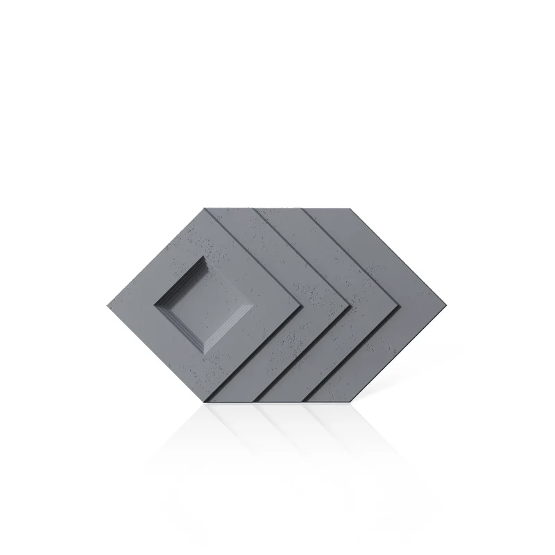 3D Concrete Wall Panels SHADOW