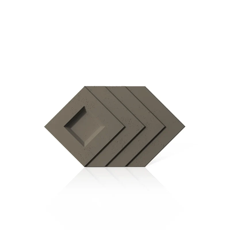 3D Concrete Wall Panels SHADOW