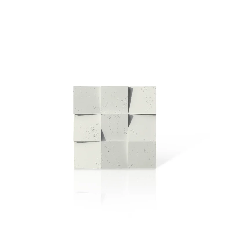3D Concrete Wall Panels SQUARES