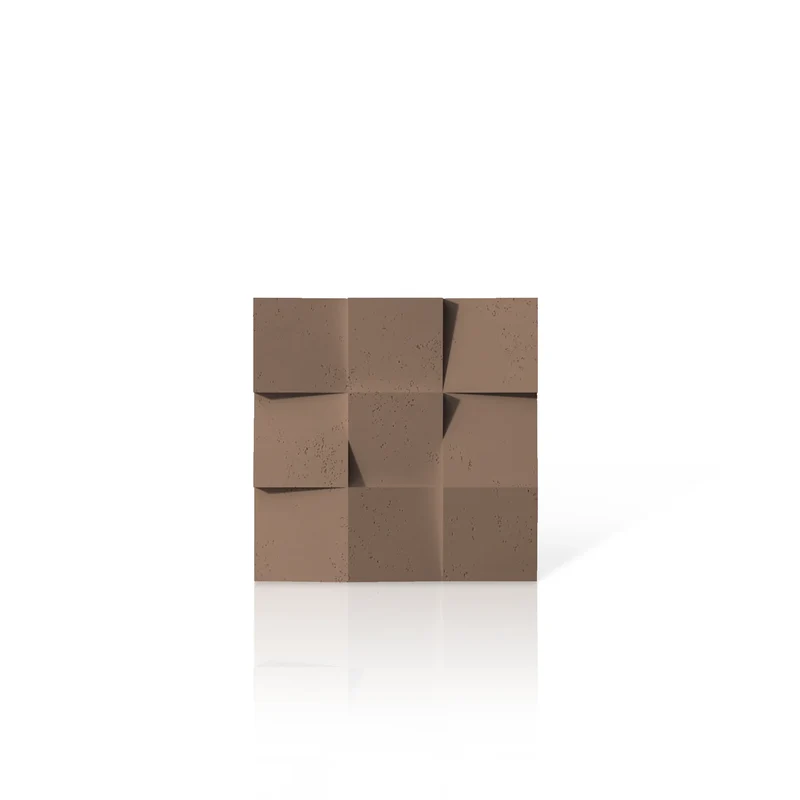 3D Concrete Wall Panels SQUARES