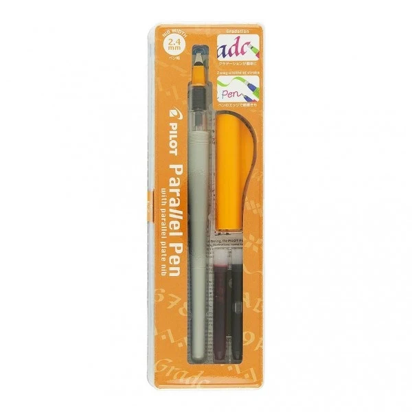 Pilot - Parallel Pen 2.4mm Nib with Ink Cartridges