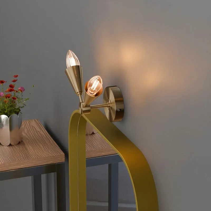 LED Wandleuchte Connie, 2 Leuchtmittel E14~3432