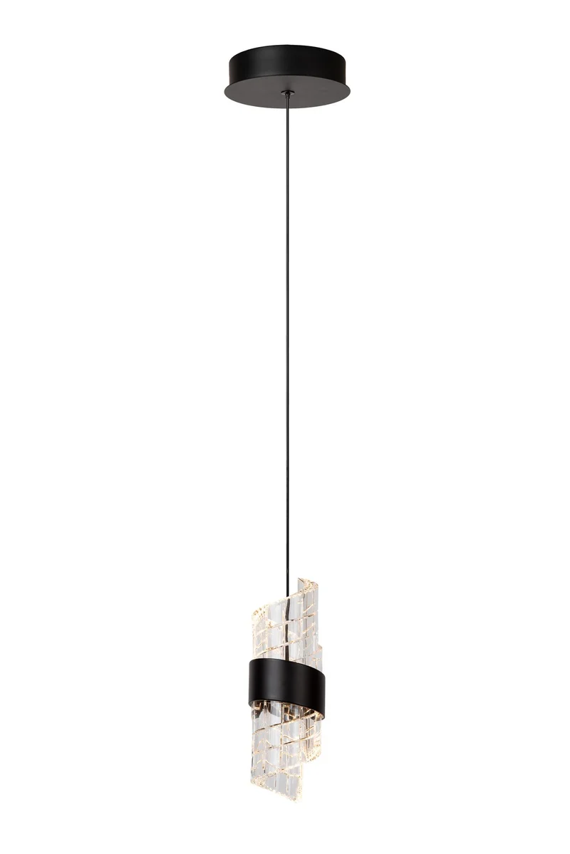 LED-Pendelleuchte Kligande Zylinderform Ø13cm