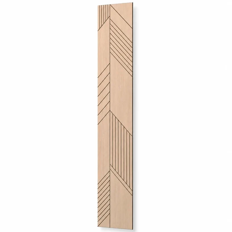 GrooveCraft Milled Acoustic Wall Panels MDF - 12