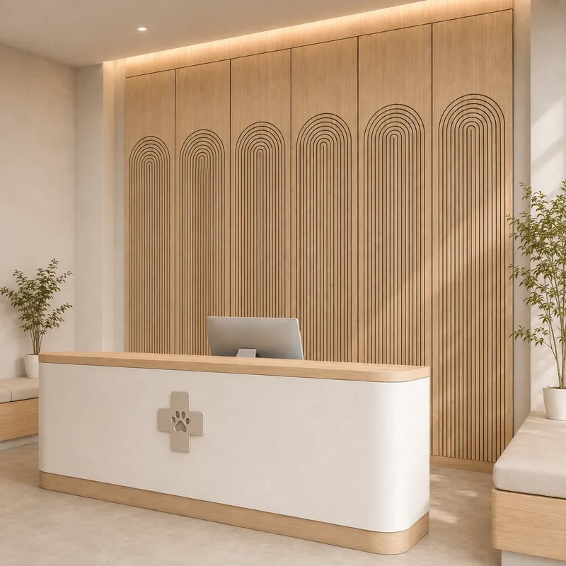 GrooveCraft Milled Acoustic Wall Panels MDF - 11