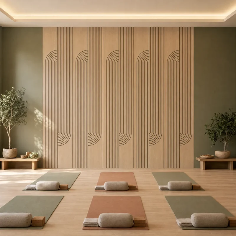 GrooveCraft Milled Acoustic Wall Panels MDF - 10