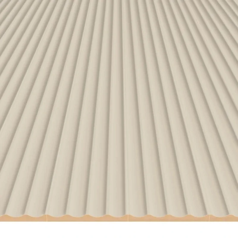 Fluted Concave Wall Panels Beige