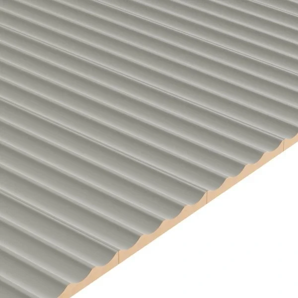 Fluted Concave Wall Panels Cashmere
