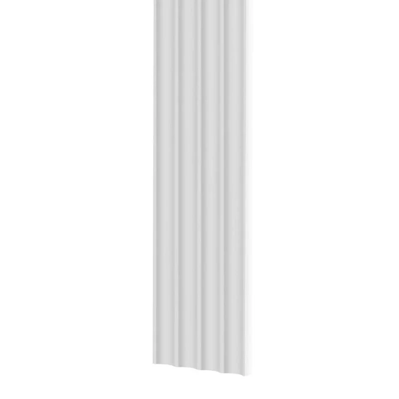 Fluted Concave Wall Panels White Matt