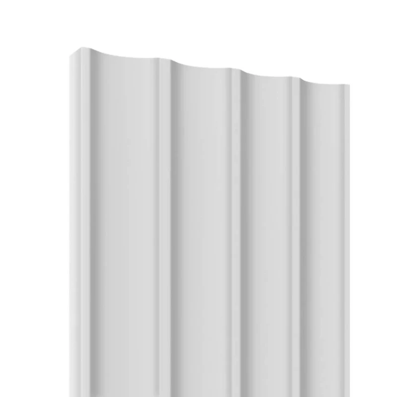Fluted Concave Wall Panels White Matt