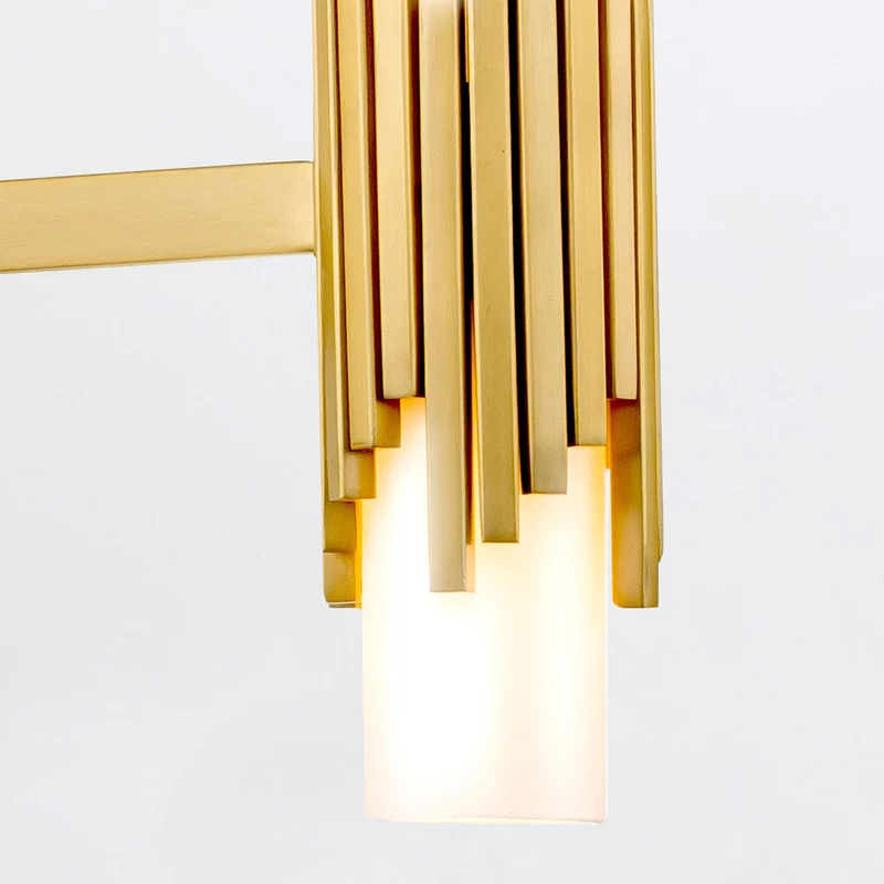 Kronleuchter Marvele 6-flammig Messing Ø 66cm