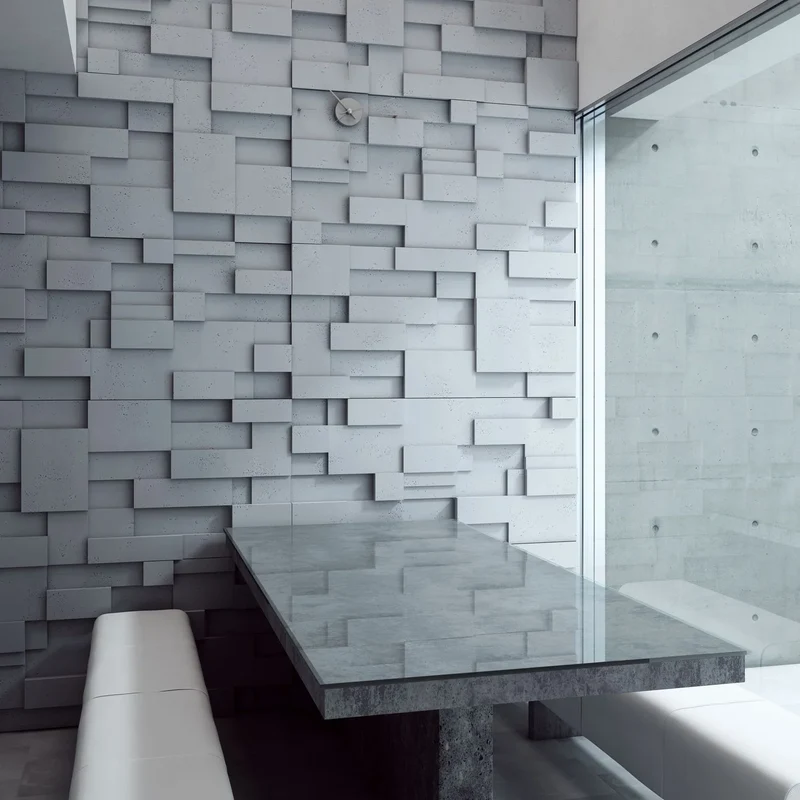 3D Concrete Wall Panels STAIRS