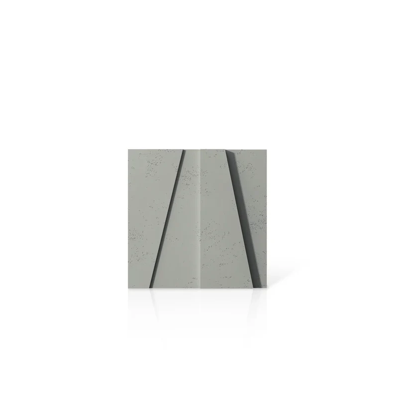 3D Concrete Wall Panels BOOKCASE