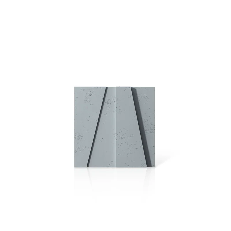 3D Concrete Wall Panels BOOKCASE