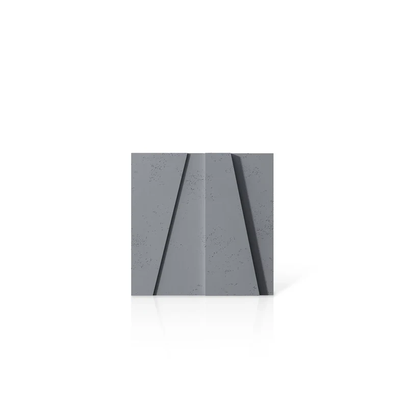 3D Concrete Wall Panels BOOKCASE