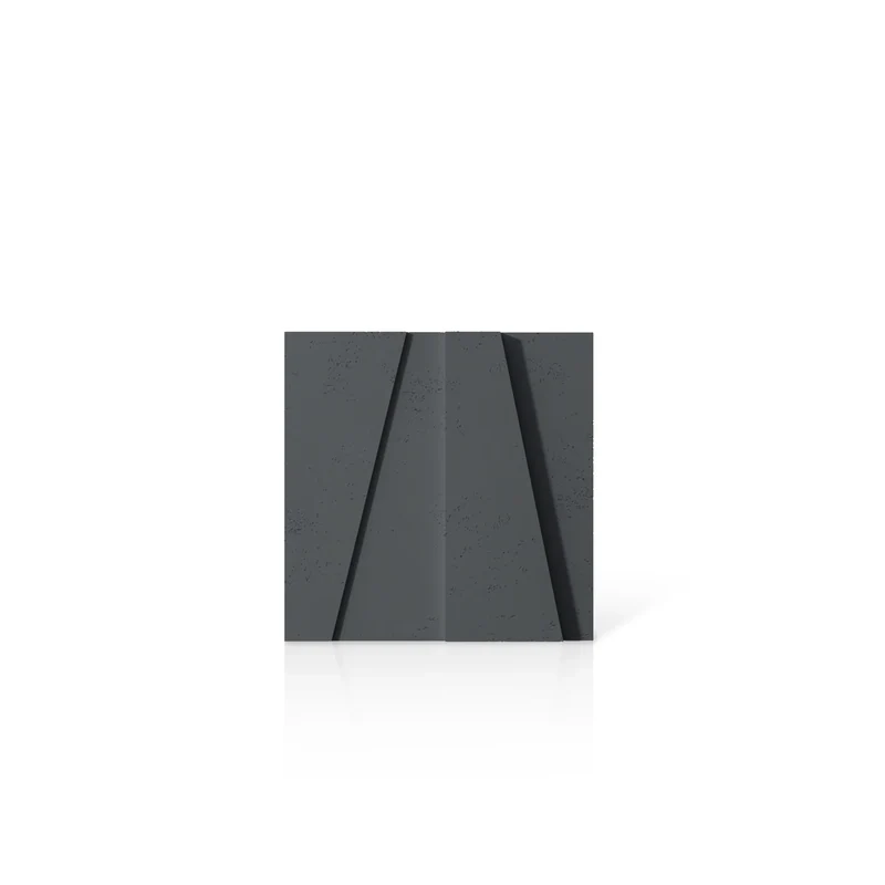 3D Concrete Wall Panels BOOKCASE