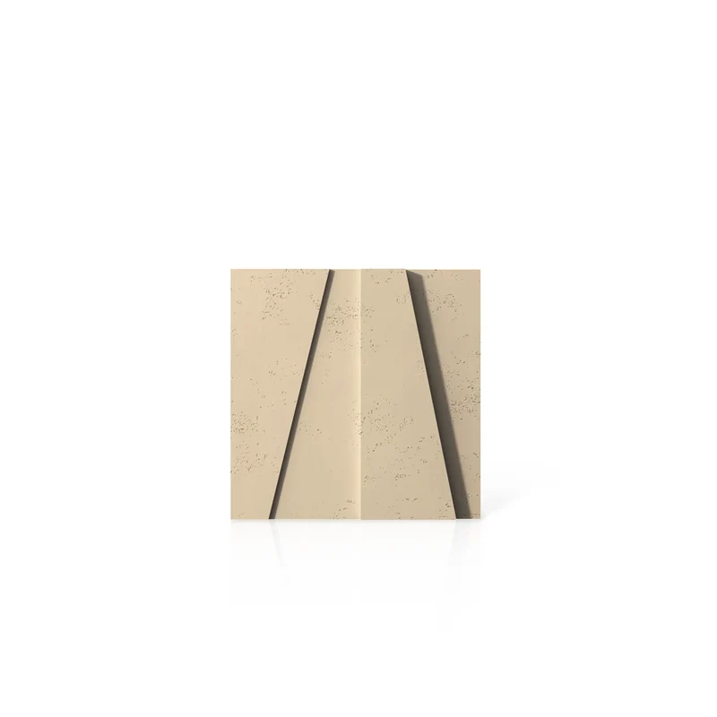 3D Concrete Wall Panels BOOKCASE