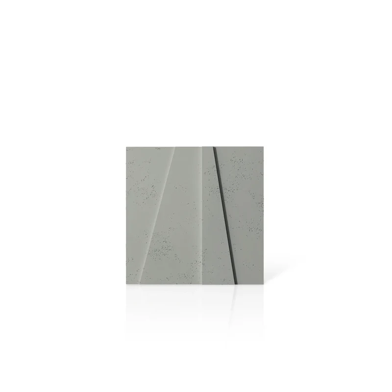 3D Concrete Wall Panels BOOKCASE