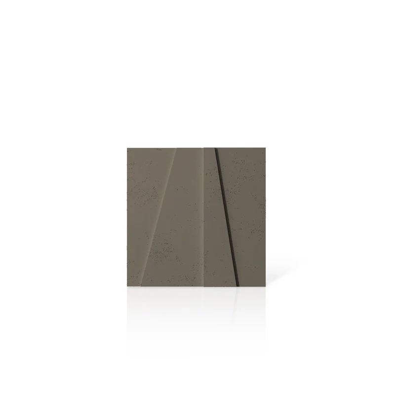 3D Concrete Wall Panels BOOKCASE