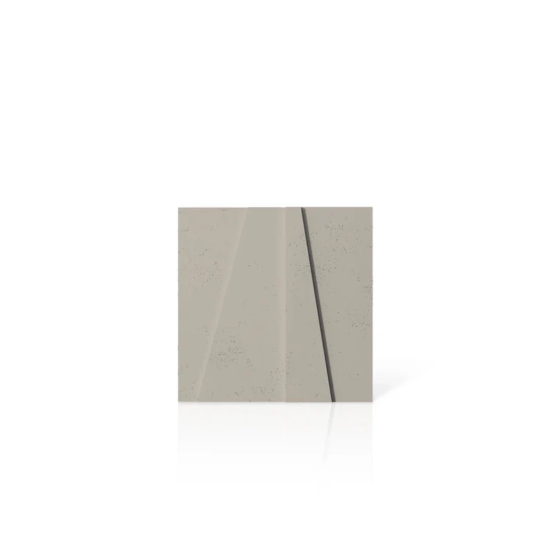 3D Concrete Wall Panels BOOKCASE